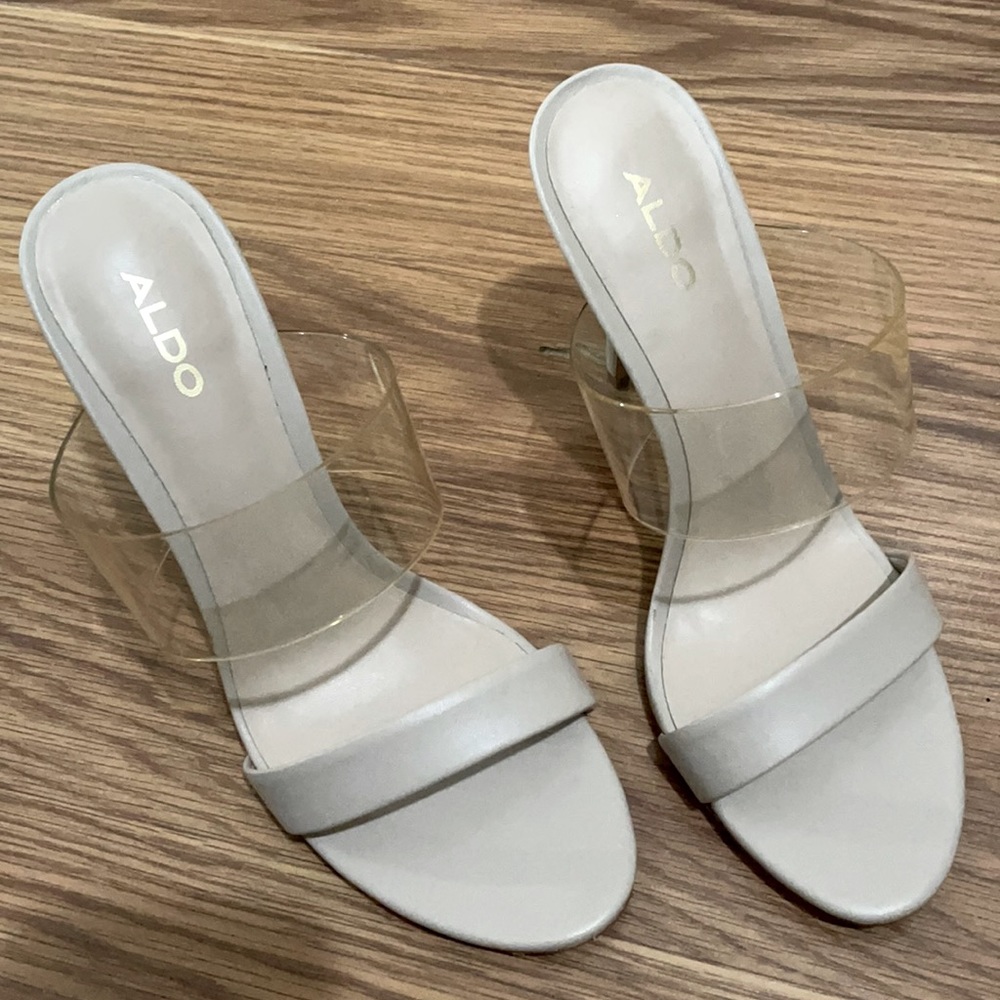 ALDO heeled sandals NWOT